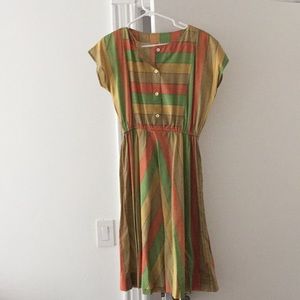 Vintage Striped Dress